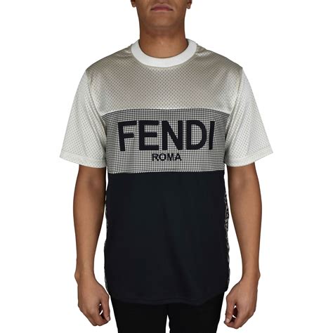 fendi all over print t shirt|fendi superboy t shirt.